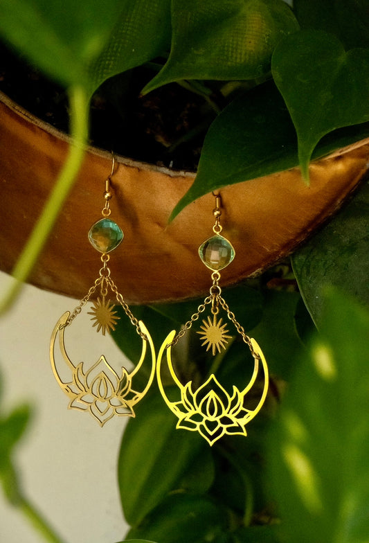 Lotus Love Dangles