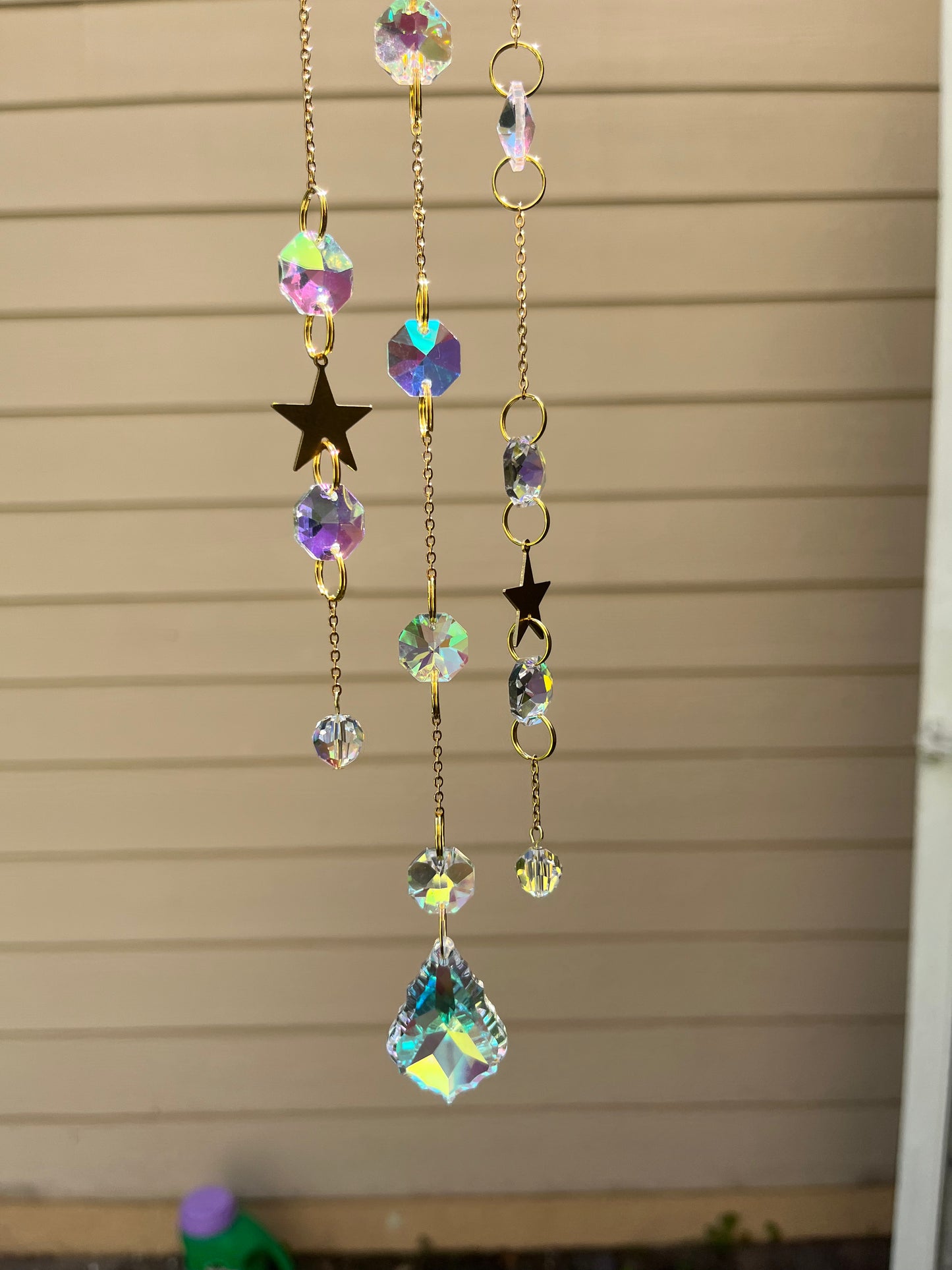 Stars and Sparkles Sun Catcher