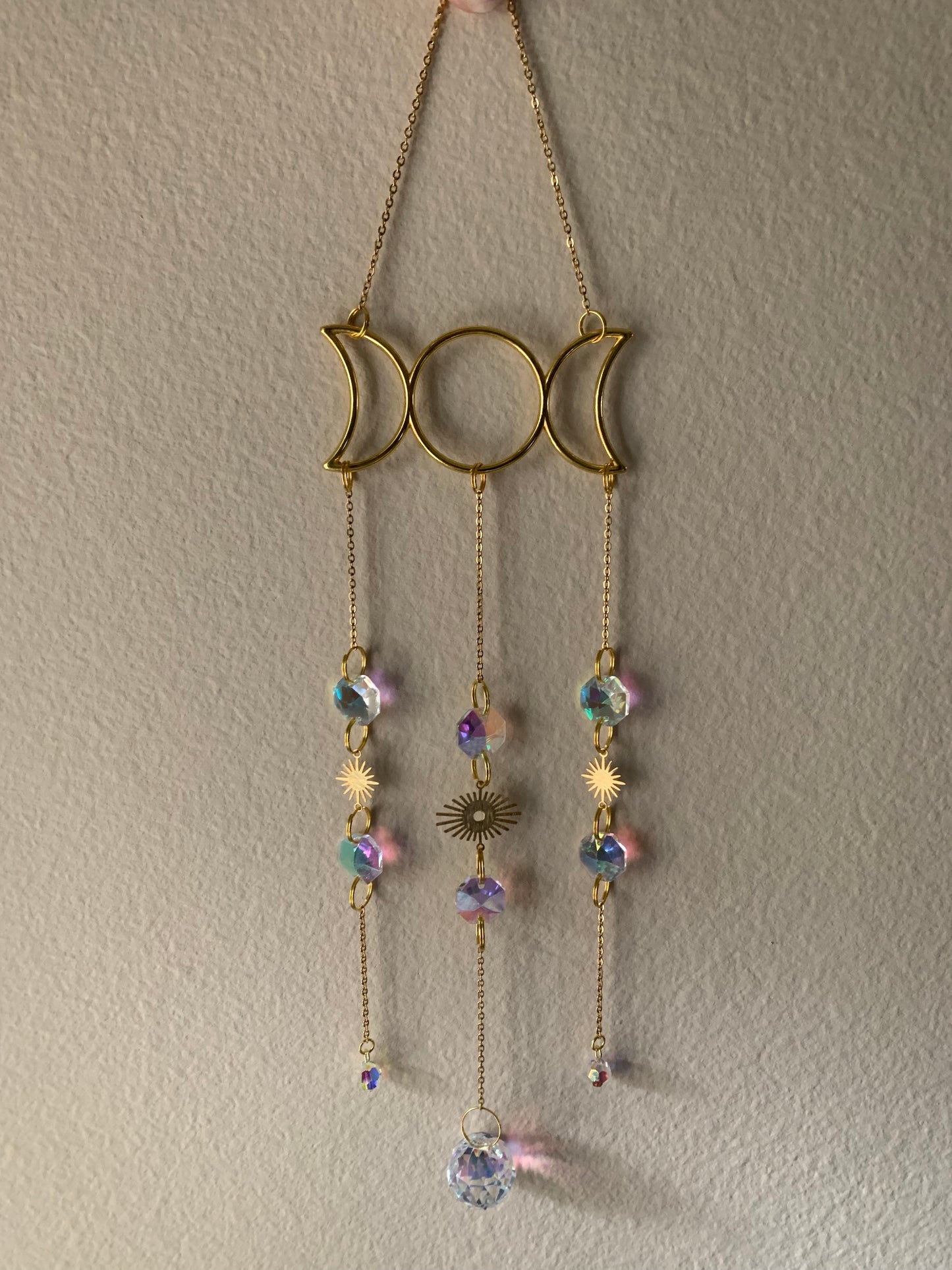 Triple Moon Sun Catcher