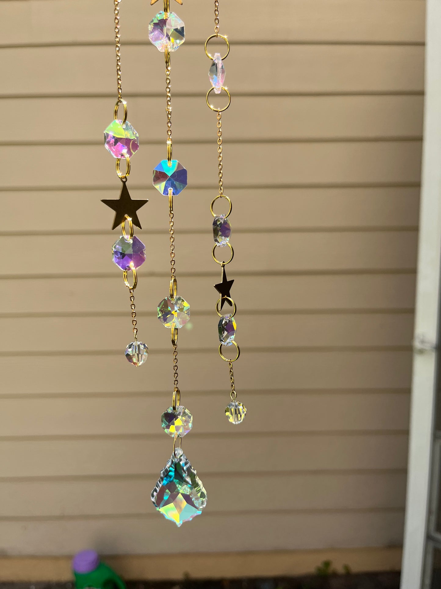 Stars and Sparkles Sun Catcher