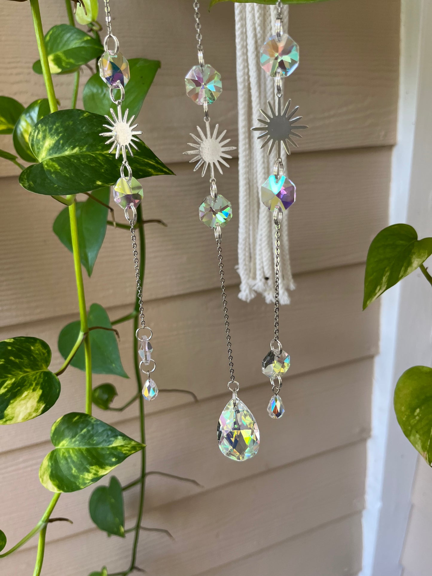 Deluxe Triple Moon Sun Catcher