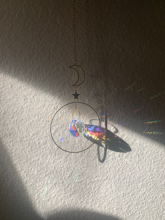 Simple Moon Sun Catcher